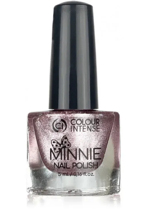 Лак для нігтів шиммер пісок м'який Colour Intense Minnie №199 Shimmer Sand Soft, 5 ml - фото 1