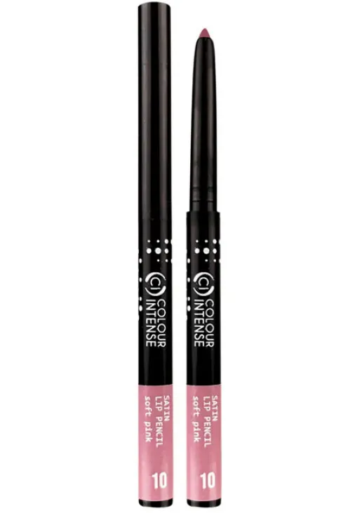 Олівець для губ ніжний рожевий Lip Pencil Satin №10 - фото 1