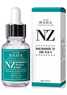 Сироватка для обличчя з ніацинамідом та цинком Niacinamide 20% + Zinc 4% Serum NZ