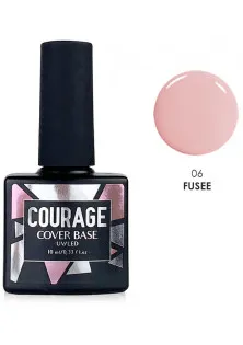 База для нігтів Base Coat №06 Fusee, 10 ml Courage від Astra Cosmetic