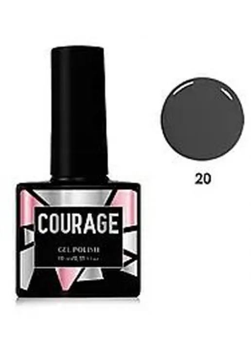 Courage Гель лак для нігтів Courage №020, 10 ml — ціна 87₴ в Україні 