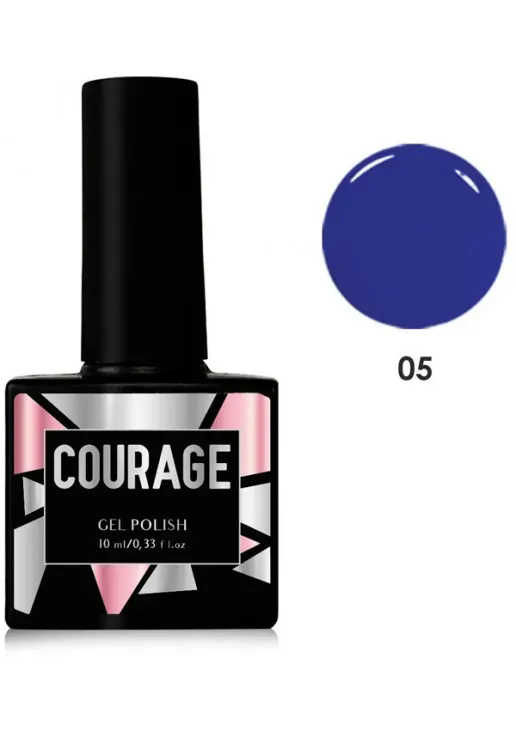 Courage Гель лак для нігтів Courage №005, 10 ml — ціна 87₴ в Україні 