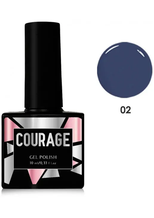 Courage Гель-лак для ногтей Gel Polish №002, 10 ml - фото 1