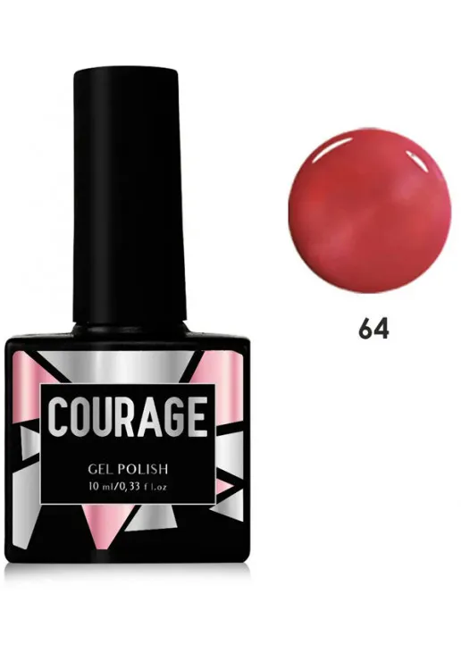 Гель-лак для ногтей Courage №064, 10 ml
