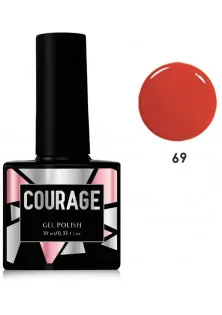 Гель лак для нігтів Courage №069, 10 ml за ціною 87₴  у категорії Гель-лаки для нігтів Серiя Courage Gel Polish