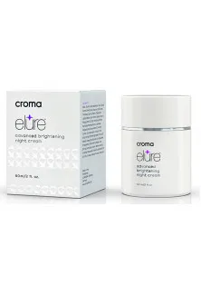 Купити Croma Нічний крем для обличчя Elure Advanced Brightening Night Cream вигідна ціна