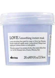 Розгладжуюча маска для волосся Love Smoothing Instant Mask за ціною 1016₴  у категорії Davines Об `єм 250 мл