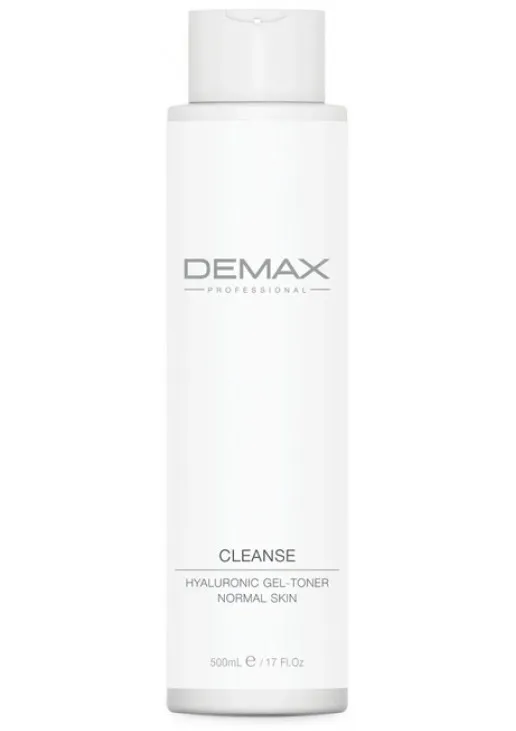 Demax Гель-тонік для всіх типів шкіри з гіалуроновою кислотою Gel Tonic For Normal Skin - фото 1