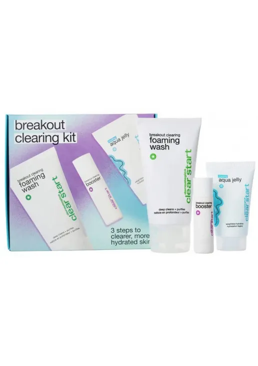 Набор для очищения и ухода за проблемной кожей Breakout Clearing Kit - фото 1