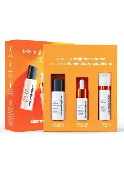 Тріо бустерів для сяйва шкіри Daily Brightness Boosters Skin Kit - фото 1