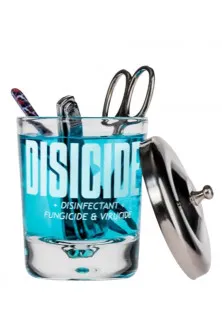 Купити Disicide Манікюрна склянка для дезінфекції інструментів Small Glass Jar вигідна ціна
