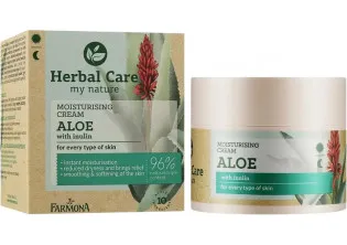 Зволожуючий крем для обличчя алое Moisturising Cream Aloe за ціною 209₴  у категорії Переглянуті товари