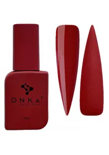 Базове покриття  DNKa Cover Base №002 Класичний червоний із золотим шимером, 12 ml