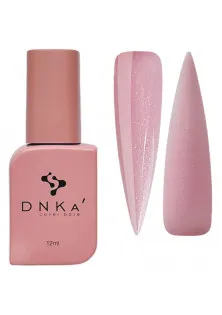 Базове покриття  DNKa Cover Base №009 Рожевий зі срібним шимером, 12 ml