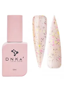 Базовое покрытие Светло-розовый с крошкой Cover Base №061 Confetti, 12 ml DNKa’