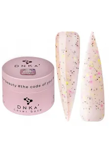 Купити DNKa’ Камуфлююча база для нігтів Cover Base №0061 Confetti, 30 ml вигідна ціна