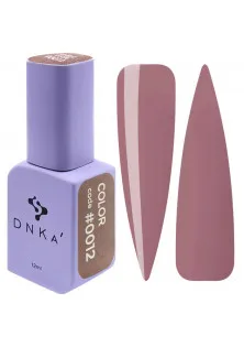 Гель-лак для нігтів DNKa Gel Polish Color №0012, 12 ml за ціною 195₴  у категорії Гель-лак для нігтів приглушений виноградний Adore Professional №106 - Grape, 7.5 ml