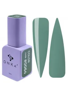 Гель-лак для нігтів DNKa Gel Polish Color №0064, 12 ml за ціною 195₴  у категорії Гель-лак для нігтів сіро-блакитний Adore Professional №479 - Dove, 7.5 ml