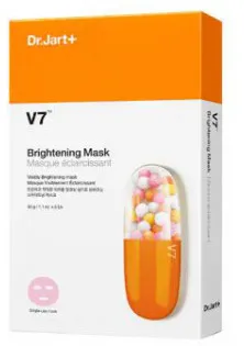 Тканевая маска с витаминами для ровного тона кожи V7 Brightening Mask