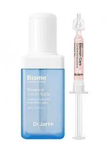 Зволожуюча есенція + бустер для сяяння шкіри обличчя Vital Hydra Solution Biome Essence + Pink Shot за ціною 910₴  у категорії Dr. Jart+ Об `єм 46.2 мл