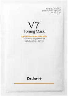 Тонізуюча тканинна маска V7 Toning Mask за ціною 70₴  у категорії Тонізувальні маски для обличчя