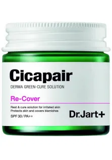 Відновлюючий і регенеруючий денний крем антистрес Cicapair Derma Green Solution Re-Cover за ціною 980₴  у категорії Косметика для обличчя Призначення Захист від сонця