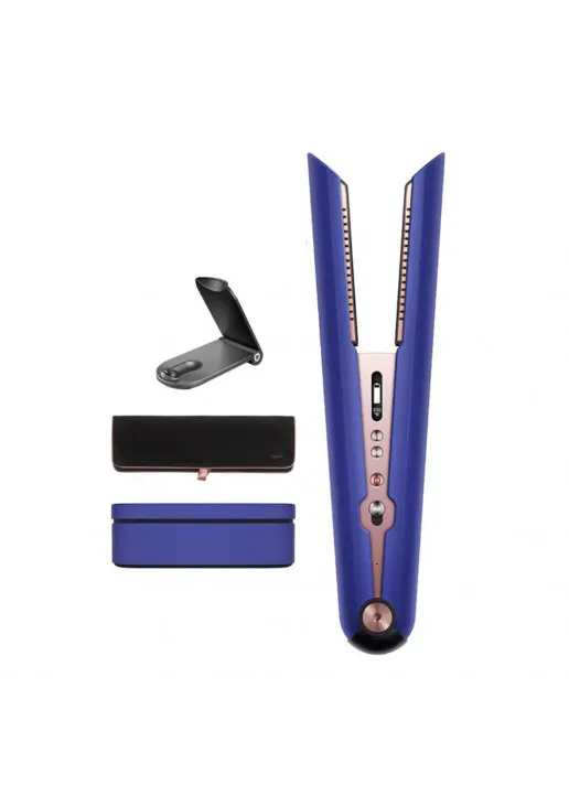 Професійний випрямляч для волосся з кейсом Corrale HS07 Vinca Blue/Rose - фото 3
