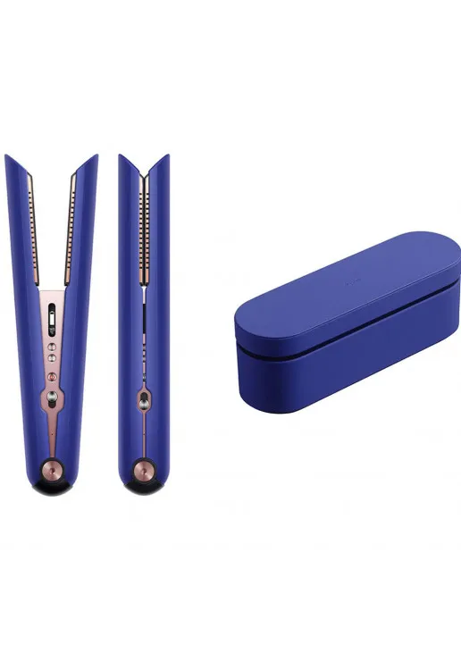 Професійний випрямляч для волосся з кейсом Corrale HS07 Vinca Blue/Rose - фото 4