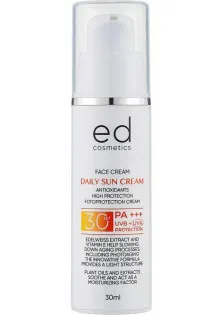 Купить ED Cosmetics Дневной солнцезащитный крем SPF 30 выгодная цена
