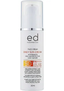 Купить ED Cosmetics Дневной солнцезащитный крем SPF 50 выгодная цена