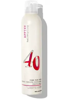 Мус для укладання волосся середньої фiксацiї 40 Foam Flex Hold за ціною 404₴  у категорії Косметика для волосся Серiя Affixx