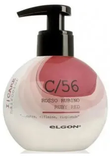 Тонуючий кондицiонер Haircolor Conditioning Cream C/56 Ruby Red за ціною 554₴  у категорії Косметика для волосся Бренд Elgon