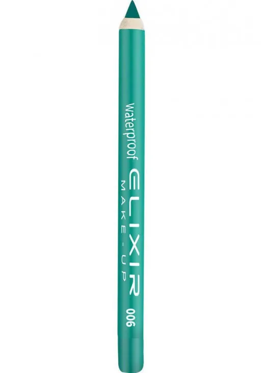 Олівець для очей водостійкий Waterproof Eye Pencil №006 Spring Green - фото 1