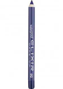Купить Elixir Карандаш для глаз водостойкий Waterproof Eye Pencil №012 Dark Laventer выгодная цена