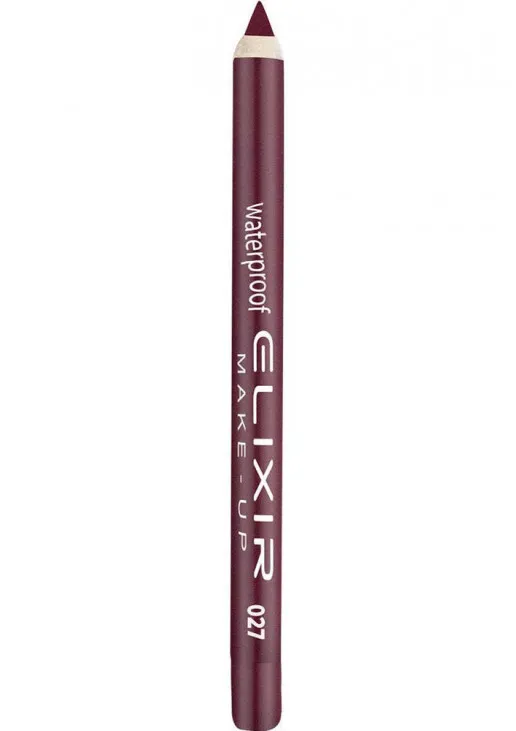 Олівець для губ водостійкий Waterproof Lip Pencil №027 Grape Twist - фото 1