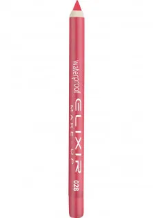 Купити Elixir Олівець для губ водостійкий Waterproof Lip Pencil №028 Coral вигідна ціна