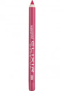 Олівець для губ водостійкий Waterproof Lip Pencil №059 Watermelon за ціною 78₴  у категорії Контурні олівці для губ Бренд Elixir