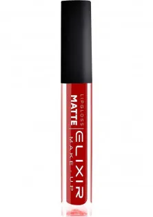 Купить Elixir Помада жидкая матовая Liquid Lip Matte №421 Scarlet Red выгодная цена