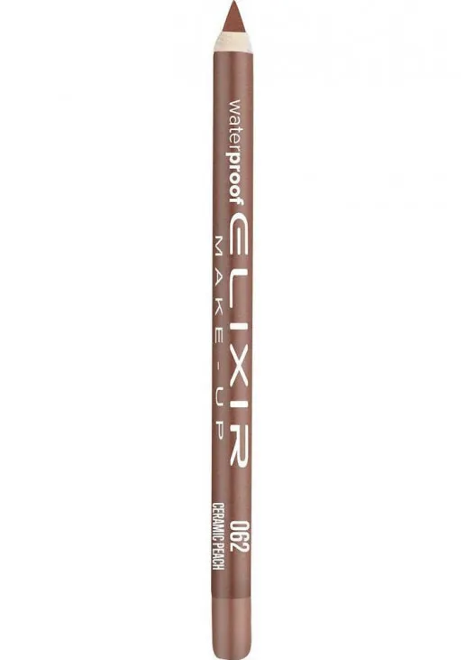 Олівець для губ водостійкий Waterproof Lip Pencil №062 Ceramic Peach - фото 1