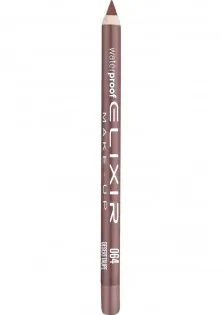 Карандаш для губ водостойкий Waterproof Lip Pencil №064 Desert Taupe по цене 78₴  в категории Декоративная косметика Бренд Elixir
