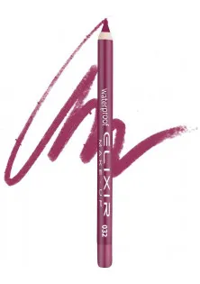 Купити Elixir Олівець для губ водостійкий Waterproof Lip Pencil №032 Amaranth Pink вигідна ціна