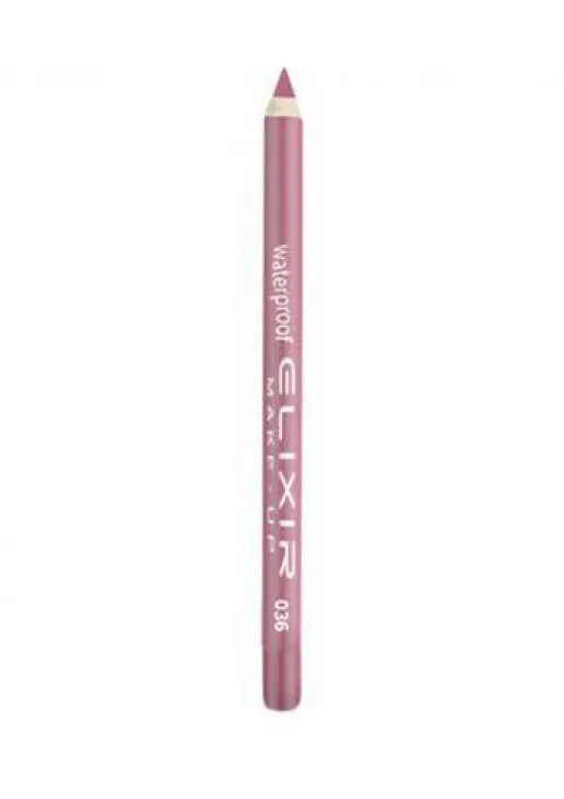 Олівець для губ водостійкий Waterproof Lip Pencil №036 Pink Beige - фото 1