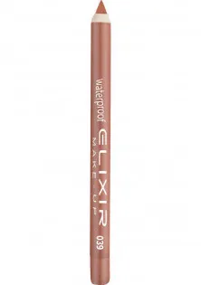 Купить Elixir Карандаш для губ водостойкий Waterproof Lip Pencil №039 Light Caramel выгодная цена