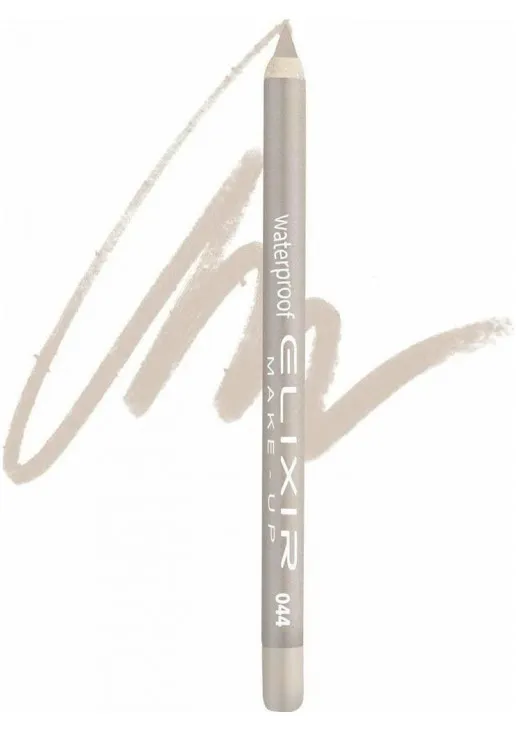 Олівець для очей водостійкий Waterproof Eye Pencil №044 Ivory White - фото 2