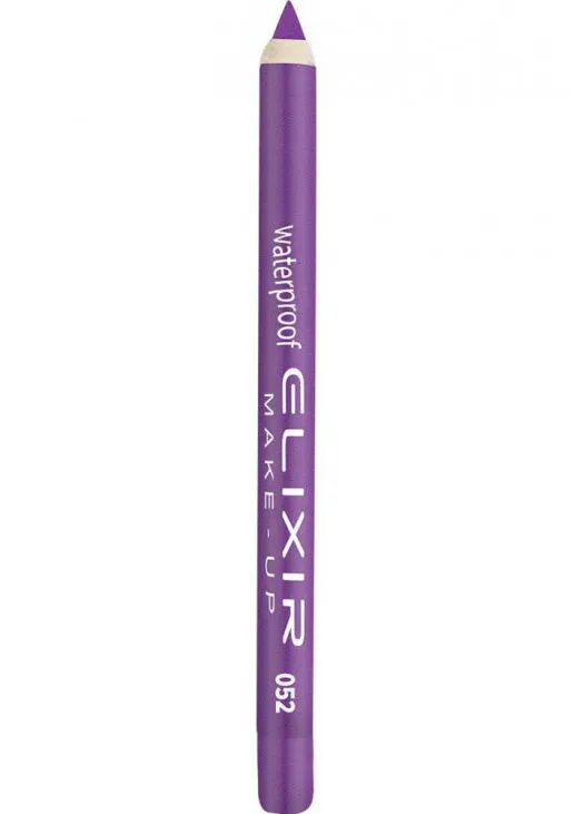 Олівець для очей водостійкий Waterproof Eye Pencil №052 Violet Night - фото 1