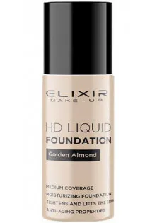 Тональний крем для обличчя HD Liquid Foundation №01 Golden Almond за ціною 335₴  у категорії Тональні засоби для обличчя Тип шкіри Усі типи шкіри