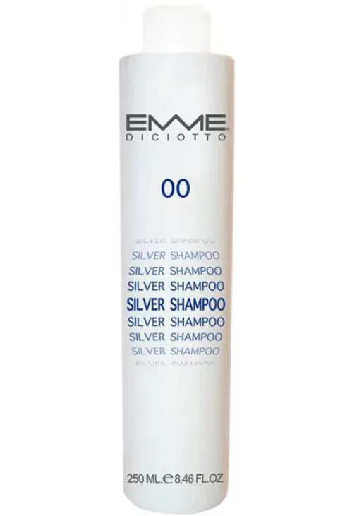 Шампунь проти жовтизни 00 Silver Shampoo - фото 1