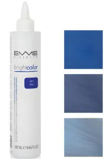 Прямий пігмент з протеїнами папайї та білого чаю BrightColor Blue за ціною 1680₴  у категорії Фарба для волосся Класифікація Професійна