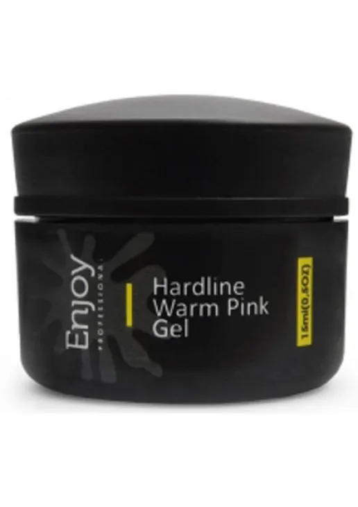Камуфлюючий гель для нігтів Hardline Warm Pink Gel - фото 1