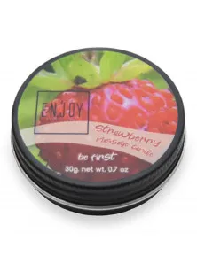 Массажная свеча Strawberry Massage Candle по цене 80₴  в категории Косметика для тела Объем 1 шт
